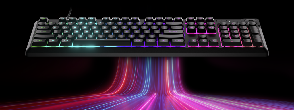 teclado gamer Corsair K55
