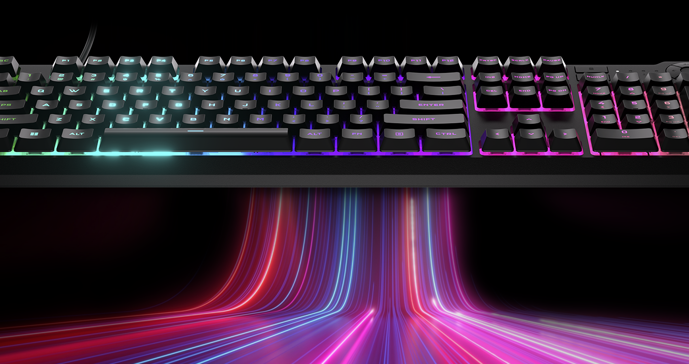 teclado gamer Corsair K55
