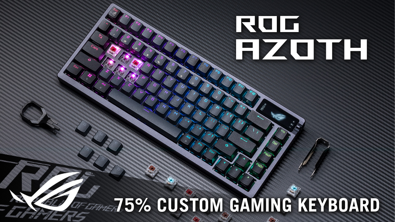 teclado gamer OLED